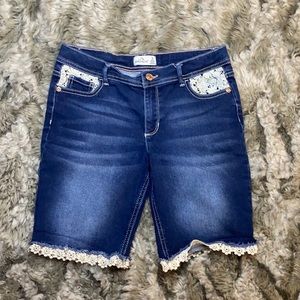 Girls Jordache jean shorts